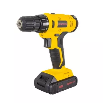 Дрель-шуруповерт аккумуляторная Eurolux ДА-14/2Li 72/14/39