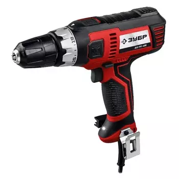 Дрель-шуруповерт сетевая Зубр ДШ-М1-400 (400 Вт, 28 Нм)