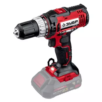 Дрель-шуруповерт Зубр ДШЛ-185 (18 В, 40 Нм, без аккумулятора)