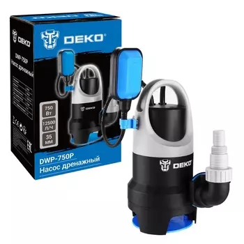 Дренажный насос для грязной воды Deko DWP-750P