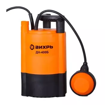 Дренажный насос для полива из бочки Вихрь ДН-400Б