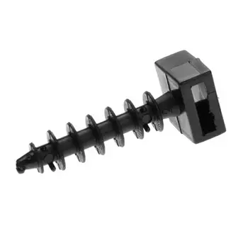 Дюбель для хомута-стяжки Starfix SMP1-43517-20, 8.0х45 мм черный (20 шт в пласт. конт.)