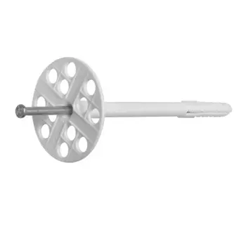 Дюбель для теплоизоляции Starfix SMW3-61158-1000, 10х90 мм с металлич. гвоздем (1000 шт в карт. уп.) ,