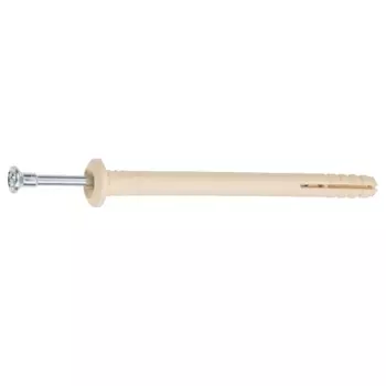 Дюбель-гвоздь Starfix SMZ2-70284-10, 6х40 мм, нейлон, гриб (10 шт в зип-локе)