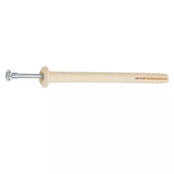 Дюбель-гвоздь Starfix SMZ2-70304-10, 6х60 мм, нейлон, гриб (10 шт в зип-локе)