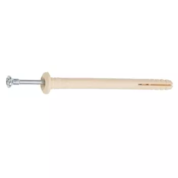 Дюбель-гвоздь Starfix SMZ3-70324-10, 6х80 мм, нейлон, гриб (10 шт в зип-локе)