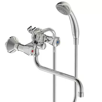 Двухвентильный смеситель для ванны Vidima PRACTIC ВА230АА