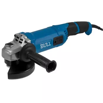 Двуручная углошлифмашина Bull WS 1501 1333622, 150 мм, 1400 Вт, 8400 об/мин, пылезащ., 4м кабель