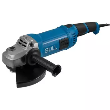 Двуручная углошлифмашина Bull WS 2303 1333621, в кор. 2200 Вт, 230 мм, 6600 об/мин, пылезащ., 4м кабель