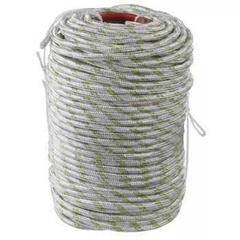 Фал плетёный полипропиленовый Сибин 50215-10, 24-прядный с полипропиленовым сердечником, диаметр 10 мм, бухта 100 м, 700 кгс