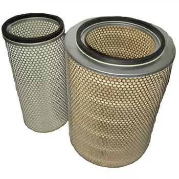 Фильтр воздушный двойной цилиндрический TSS TDS 280,307,330 6LTE(Ф1-300 х 195 х 415/Ф2-185х155х400) /Air filter (S00016428+01; KW3040-200+A/KW3040-30