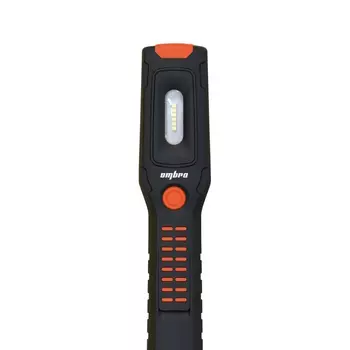 Фонарь светодиодный аккумуляторный Ombra A90062 059102, переносной со световым пучком 500+100 Лм