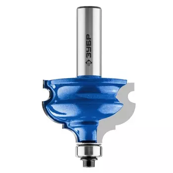 Фреза кромочная фигурная №4 Зубр Профессионал 28715-44.5, 44.5 x 28 мм, хвостовик 12 мм