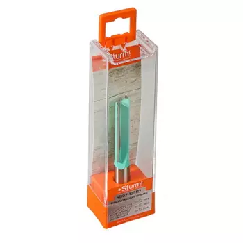 Фреза пазовая прямая с двойным лезвием Sturm RB02-125112 DxHxL 12x51x91 мм, хв.12