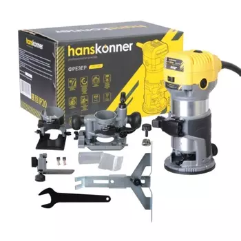 Фрезер Hanskonner HRE1185, 3 базы, сумка