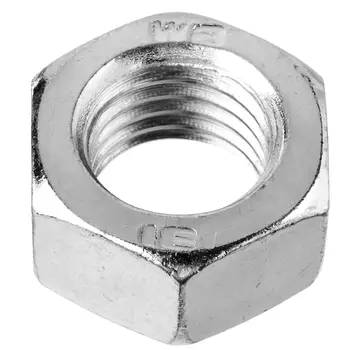 Гайка Зубр 303556-04, М4 класс проч. 6, оцинк. 55шт. ГОСТ 5927-70