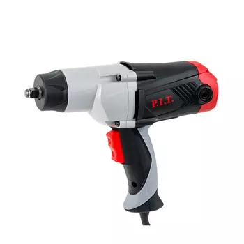 Гайковерт сетевой P.I.T. PIW1100-С (1100Вт, 2200 об/мин, 1/2", 450Нм, ударный, наб.головок)