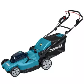 Газонокосилка аккум. Makita DLM480CT2 , LXT с 2-мя АКБ 18В и ЗУ 860Вт, дека 48см, 62л, 4в1, XPT, (2xBL1850B, DC18SH)