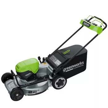 Газонокосилка аккумуляторная Greenworks 2519407, 82 V, 56 см, самоходная, бесщеточная, без АКБ и ЗУ