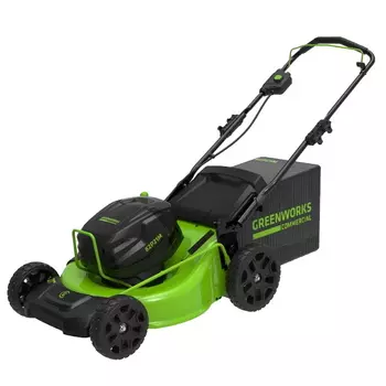 Газонокосилка самоходная Greenworks 82В, 51см (в комплекте с АКБ 5 А ч и ЗУ) 2515907UB