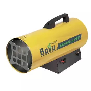 Газовая тепловая пушка Ballu BHG-20 (расход воздуха 350 м3/ч, цилиндрическая, плавная регулировка пламени)