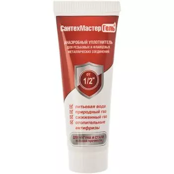 Гель Сантехмастер 04026 60 г, красный