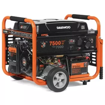Генератор бензиновый однофазный Daewoo GDA 8500E (4-х тактный, 7 кВт, электростарт)