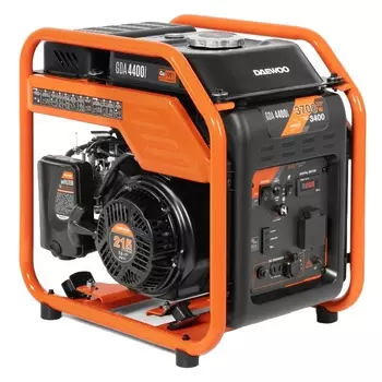 Генератор бензиновый инверторный Daewoo GDA 4400i (мощность 3.4 кВт, воздушное охлаждение, уровень шума 74 Дб)