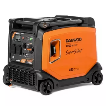 Генератор бензиновый инверторный Daewoo GDA 4500SEi (электростартер, двигатель 223 см3, 4 кВт)