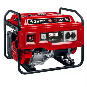 Генератор бензиновый Зубр СБ-5500, 5500 Вт
