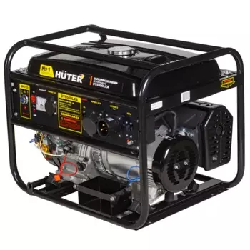 Резервный бензогенератор Huter DY6500LXA (с АВР, электростарт., газ+бензин)
