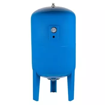 Гидроаккумулятор вертикальный Unipump V150 с манометром 71583