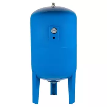 Гидроаккумулятор вертикальный Unipump V300 с манометром 66837