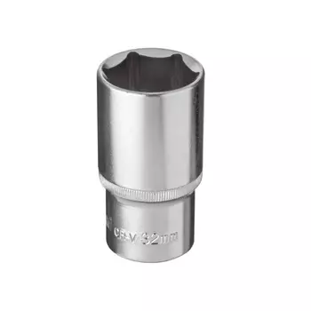 Глубокая торцевая головка Kraft KT 700390 (1/2" Dr, 32 мм, шестигранная)