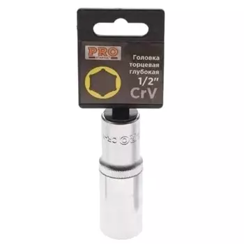 Головка Pro Startul PRO-52112, 1/2", 12 мм, 6 граней, глубокая