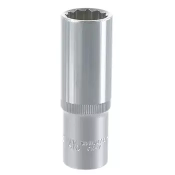 Головка торцевая глубокая 12-гранная Jonnesway S04HD4718 049067, 1/2"DR, 18 мм