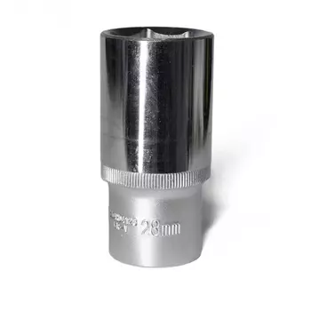 Головка торцевая глубокая Jonnesway S04HD4128, 1/2"DR, 28мм