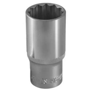 Головка торцевая глубокая Jonnesway S04HD4729 049192, 12-гранная 1/2"DR, 29 мм