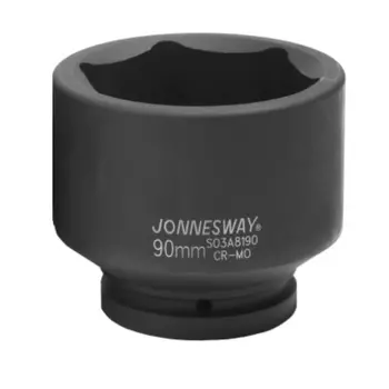 Головка торцевая Jonnesway S03A8190 049034, ударная, 1"DR, 90 мм