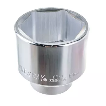 Головка торцевая Jonnesway S04H8180 048690, 1"DR, 80 мм