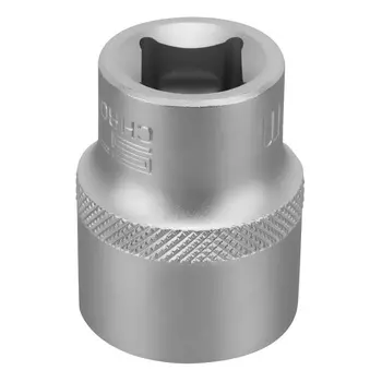 Головка торцевая Stels 13833, 22 мм, 6-гранная, CrV, под квадрат 1/2"