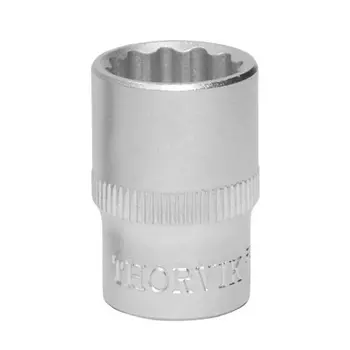 Головка торцевая Thorvik S11S12090 054050, 12-гранная, 1/4"DR, 9 мм