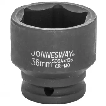 Головка торцевая ударная глубокая Jonnesway S03AD4136 046590, 1/2"DR, 36 мм