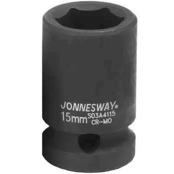 Головка торцевая ударная Jonnesway S03A4115 1/2 15мм