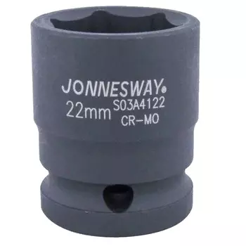 Головка торцевая ударная Jonnesway S03A4122, 1/2", 22 мм