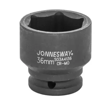 Головка торцевая ударная Jonnesway S03A4136, 1/2"DR, 36 мм