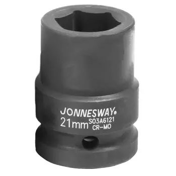 Головка торцевая ударная Jonnesway S03A6121, 3/4 21мм