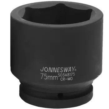 Головка торцевая ударная Jonnesway S03A8175 1DR 75мм