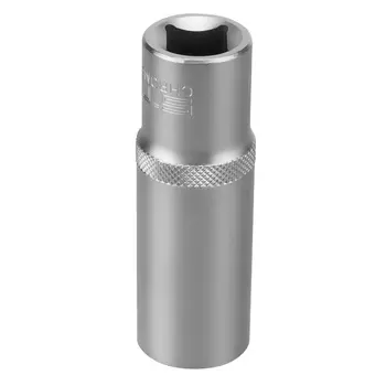 Головка торцевая удлиненная Stels 13850, 19 мм, 6-гранная, CrV, под квадрат 1/2"