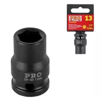 Головка ударная Pro Startul PRO-30013, 1/2", 13 мм, 6 гр.